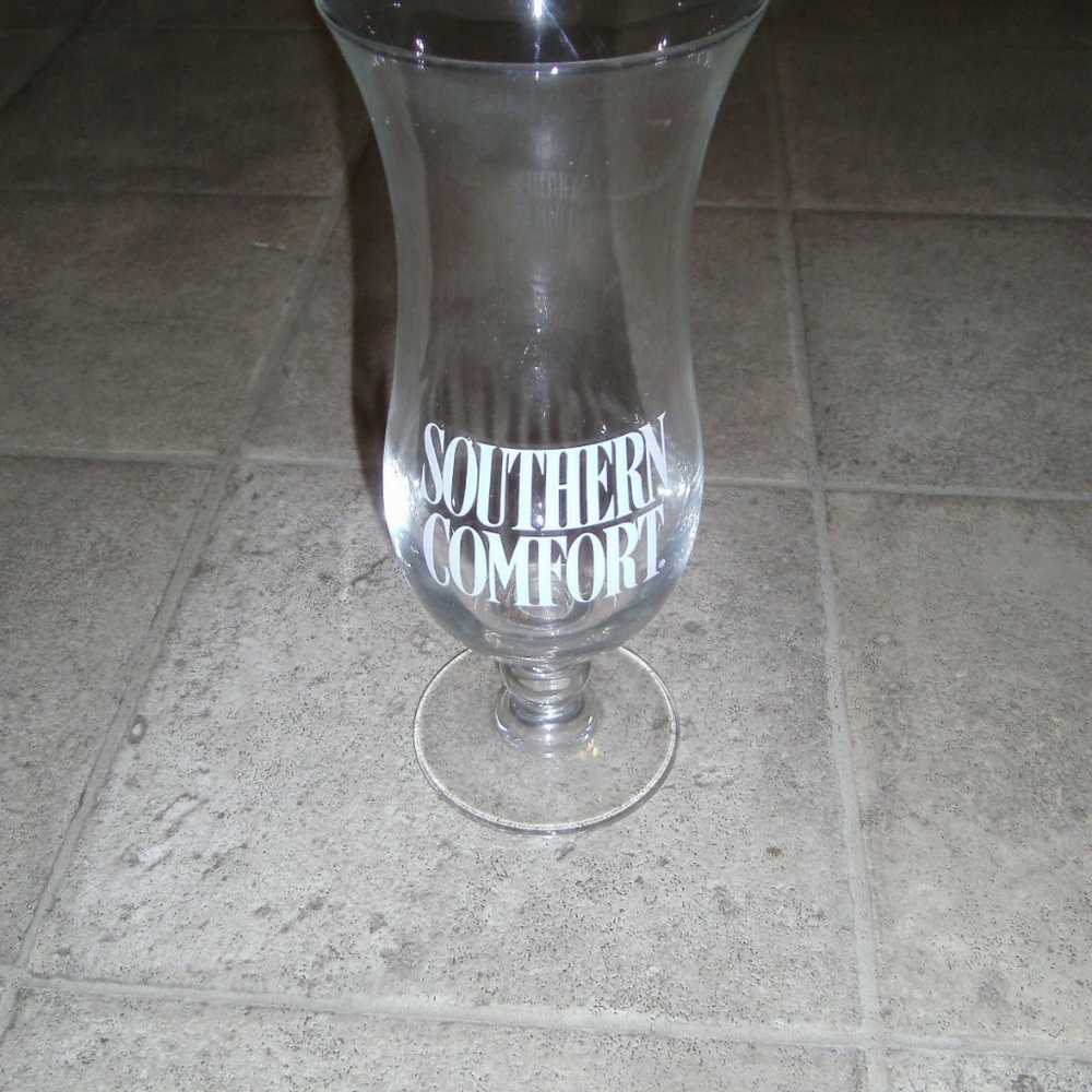 SOUTHERN COMFORT Hurricane Cocktail Drink Glass 8